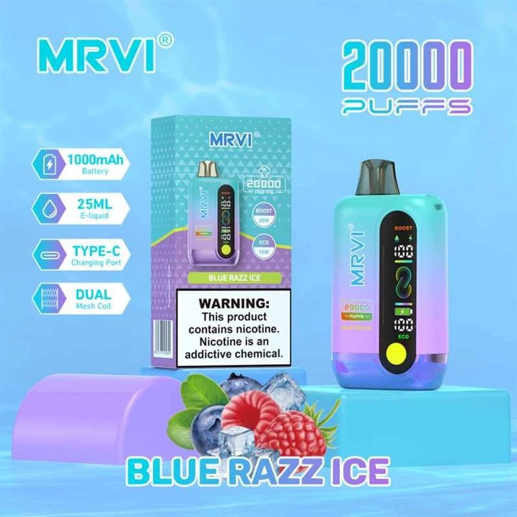 MRVI 20000 Puffs Vape - vaporcrystal