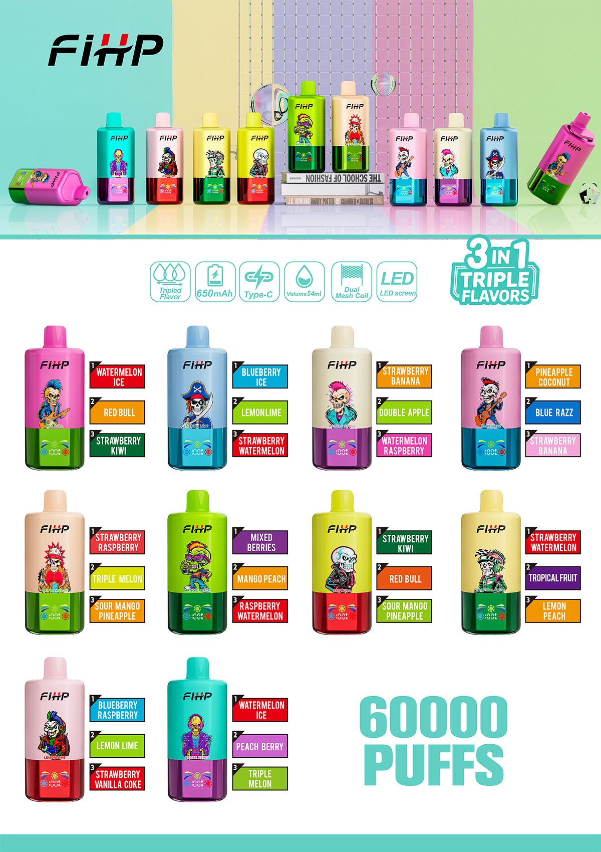 elf bar vape uk How Many Flavor Does Geek Bar Pulse Have? Geek Bar Pulse Flavor List – Vapz  Vape Wholesale main image 1