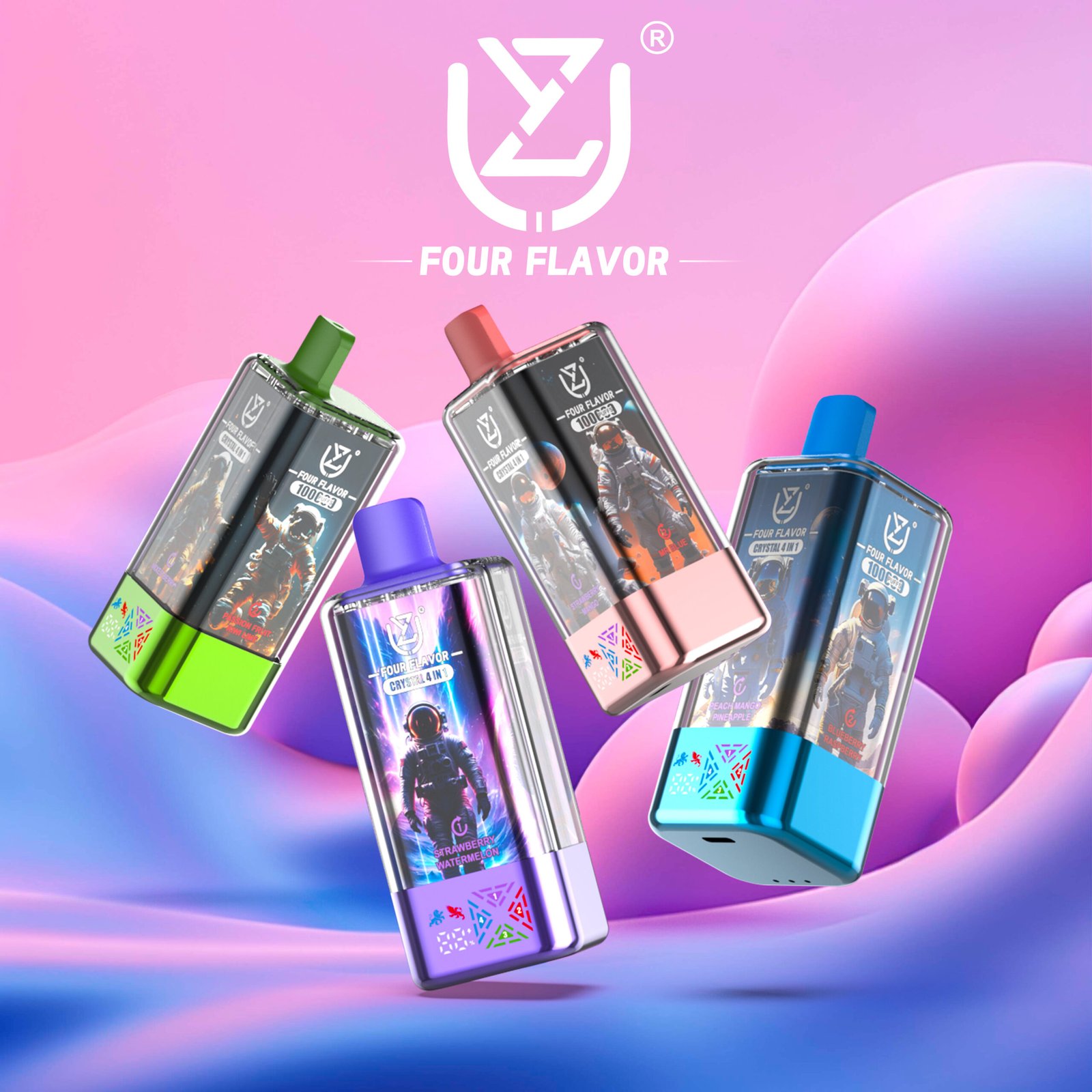 pink crystal vape UZY Crystal 100k Puffs