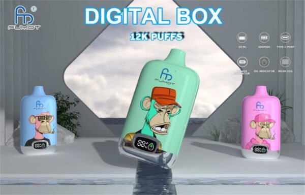 Fumot Randm Digital Box 12k 12000 Puffs