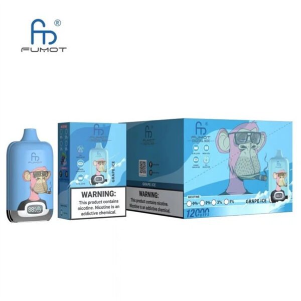 Fumot Randm Digital Box 12k 12000 Puffs