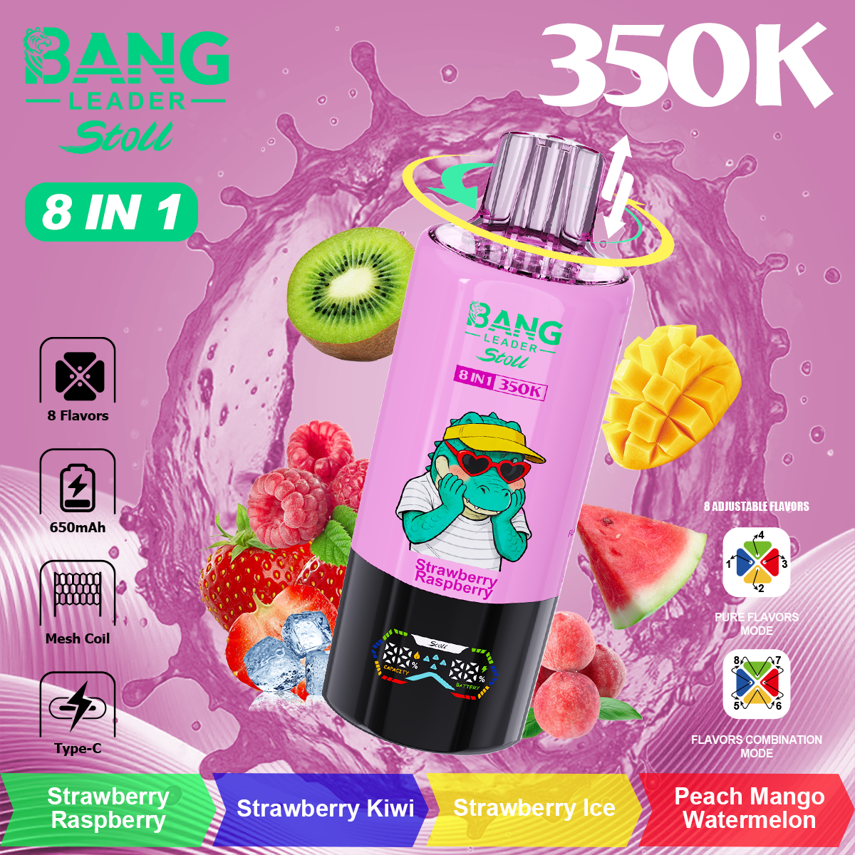 Bang Leader 350K Disposable Vape - vaporcrystal