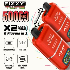 FIZZY TWINS 50000 PUFFS