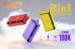 WASPE Double Flavor 100K Pro PUFFS Disposable Vape 4 in 1 Rechargeable 100000 Puffs - Image 5