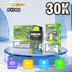 FYCOSIN FYCOS 30000 Puffs Disposable Vape – Powerful Performance & Long-Lasting Flavor
